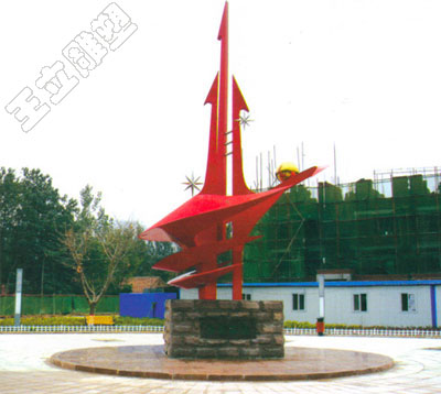 不锈钢抽象雕